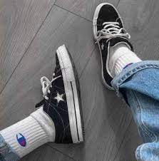 How To Wear Converse Outfits Sweatshirts 36 Ideas Aesthetic Shoes Outfits With Converse Sock Shoes