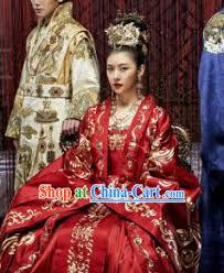 Ancient Korean Empress Costumes And Hair Accessories Complete Set Costumes Hair Accessories Hair Pieces