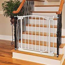 Best Baby Gates For Stairs 2021 Top And Bottom Baby Gates Expert Best Baby Gates Baby Gate For Stairs Stair Gate