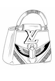 Louis vuitton date codes are always located on the different parts of the bag. Fashion Coloring Pages For Adults