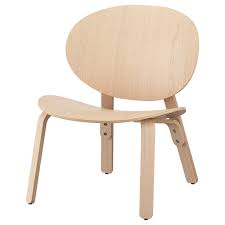 White wooden folding chairs home furniture design steelcase cobi chair. Froset Easy Chair White Stained Oak Veneer Ikea
