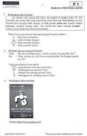 Usbn di tingkat sd/mi hanya menguji tiga mata pelajaran, yakni bahasa indonesia, matematika, dan ilmu pengetahuan alam (ipa). Latihan Soal Dan Jawaban Usbn Bahasa Indonesia Sd 2019