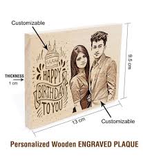You can also add text, which make this really a special personalized gift. Incredible Gifts Birthday Gift For Girls Or Boys Husband Or Wife Personalized Engraved Photo 5x4 In Buy Online At Best Price In India Snapdeal