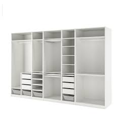 With the 201 cm, you'll have a 73 cm margin. Pax Wardrobe Combination White Ikea