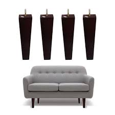 Item 2 4 square tapered furniture legs ref. Wood Furniture Legs 10 Inch Sofa Legs Set Of 4 Square Couch Legs Espresso Tapered Feet