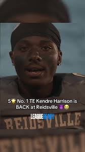 Kendre Harrison: The Premier Tight End from Reidsville