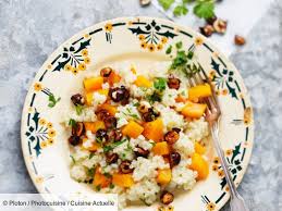 Risotto Au Potimarron Et Noisettes Caramelisees Recettes Recette Recette Risotto Recettes De Cuisine Risotto