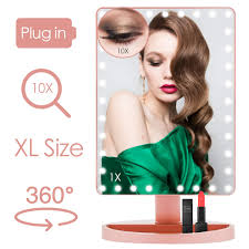 Check spelling or type a new query. Extra Large Lighted Makeup Mirror Makeup Vanity Mirror With 35 Led Lights And 10x Magnification Touch Screen Dimmable Buy Online In Guernsey At Guernsey Desertcart Com Productid 100700546