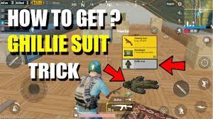 New Secrets Pubg Mobile How To Get Ghillie Suit Hindi Youtube