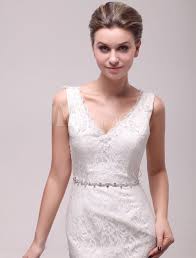 Gebrauchte brautkleider wie neu im outlet in großer auswahl von bekannten designern und marken kaufen. Hochzeitskleid Gurtel Mit Kunstdiamanten In Weiss Milanoo Com