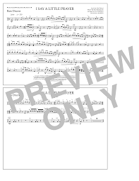 Englische bücher bei thalia vorbestellen und schon jetzt auf das lesen freuen! Aretha Franklin I Say A Little Prayer Arr Jay Dawson Bass Drums Sheet Music Download Pdf Score 414620
