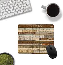 Or all the quotes from a. Buy Mouse Pad Today Is A Brand New Day Inspirational Quotes Gaming Mouse Pad Vintage Wood Wall Art Unique Design Non Slip Rubber Base Mousepad For Computer Laptop Online In Taiwan B07zm2z41v