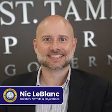 Meet our new Director of Permits, Nic LeBlanc! Nic's primary goal is to  achieve a three-day turnaround for all residential permits, while enhancing  efficiency and customer service. Nic was also appointed by