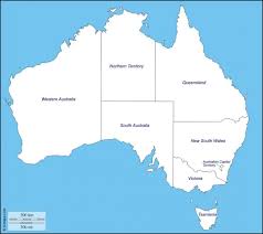 South dakota state map coloring page. Australian Map Outline Kontur Karte Von Australien Australien Und Neuseeland Ozeanien