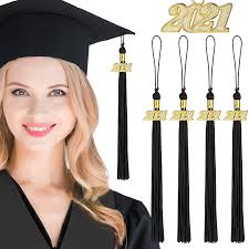 Matte or tribute graduation cap & tassel set. 2021 Grad Tassels Graduation Cap Tassels Academic Graduation Tassel With 2021 Gold Charm For Graduation Cap Ceremony Decoration Black 4 Pieces Walmart Canada