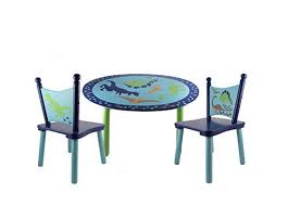 Dinosaurs Painted Wood Kids Table And Chair Set Continue To The Product At The Image Link Kids Table And Chairs Kids Furniture Table And Chairs