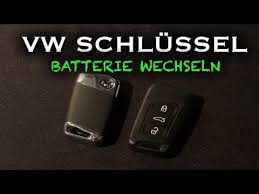 Vw Passat B8 Schlussel Batterie Wechseln Auch Skoda Superb Iii 3 Youtube