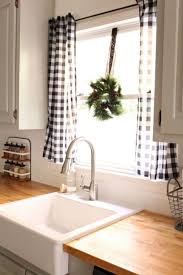 Black And White Farmhouse Kitchen Curtains Pin On Kitchen Ideas