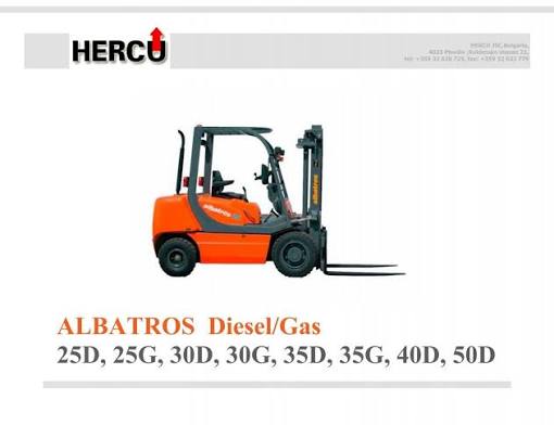 Hercu Albatros 25D Forklift