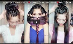 Check these effortless hairstyles and other trendy dos at design press! Hair Styles 15 Amazing Hair Transformations Easy Beautiful Hairstyles Tutorials Best Hairstyles For Girls Facebook