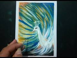 Easy Painting Ideas Step By Step For Beginners Diy Peacock Painting Youtube Abstract Art Painting Techniques Painting Peacock Painting