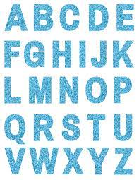 *the free download links can be found at the end of this post. Colorful Glitter Letters Printables And Inspirations