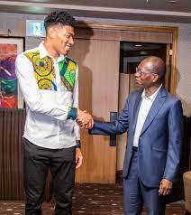 Hachimura and naomi osaka, the tennis champion whose father is haitian american and whose mother is japanese.on friday. President Of Benin Visited Japan Yesterday To Meet With Rui Hachimura Whose Dad Is A Beninese Washingtonwizards