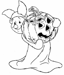 Halloween color by number theme halloween halloween music halloween activities holidays halloween halloween pumpkins halloween crafts halloween math thanksgiving activities. Piglet Holding Halloween Pumpkin Coloring Page Free Printable Coloring Pages For Kids