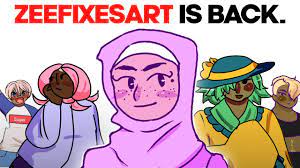 What Happened To Zeefixesart? (The internet's most hated Fixing Art Troll)  - YouTube