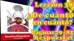 Contestado libro de matematicas de cuarto grado de primaria. Desafios Matematicos Sexto Grado Leccion 40 Paginas 84 85 86 87 88 Y 89 El Numero Venenoso Youtube