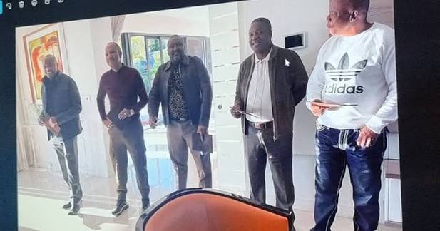 Photos of alleged 'Big Five' syndicate members revealed as former hawks head concludes evidence
