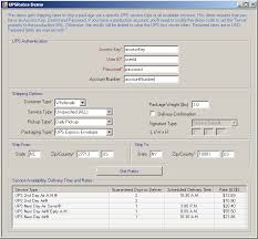 Unfolded Ups Shipping Time Chart 2019