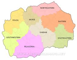 It is bordered by albania, bulgaria, greece, serbia and kosovo. North Macedonia Maps By Freeworldmaps Net