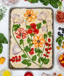 Easy Focaccia Bread Art Tutorial Recipe Focaccia Bread Focaccia Bread Art