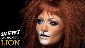 lion face paint make up tutorial mad