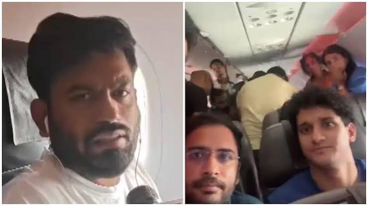 दिल्ली में प्रदर्शन से पहले पुलिस का एक्शन, फ्लाइट से ही हिरासत में लिए गए अभिजीत दीपके - Abhijeet Dipke Detained at Delhi Airport, Dhruv Rathee Also Detained -
