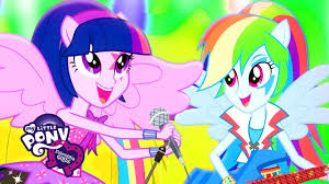 The leader of the mane 6, she shares the magic of friendship with everypony she meets. My Little Pony Songs Rainbow Rocks Mlpeg Songs Rainbow Rocks Song Musicmonday Youtube