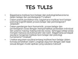 Menurut teori humanistik, tujuan belajar adalah untuk memanusiakan manusia. Paket 8 Psikologi Belajar Ppt Download
