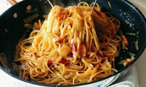 Just Wanted To Share This Delicious Recipe From Lidia Bastianich With You Buon Gusto Spaghetti With Egg Onion Lidia S Recipes Recipes Lidias Italy Recipes