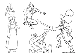 Peterpan is one cartoon characters w. Tinkerbell And Peter Pan Coloring Pages To Print Coloring Home