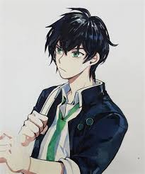 Green hair green eyes anime boy. Anime Guy Green Eyes White Hair Shefalitayal