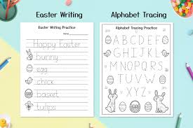 They are free and you may download and print as many copies as. Easter Worksheets Pack By Juliyas Art Thehungryjpeg Com