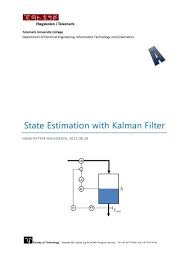 Lab Work State Estimation With Kalman Filter
