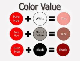 Colour Theory Monochromatic Achromatic Mixing Paint Colors Color Mixing Chart Acrylic Color Mixing
