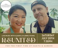 Reunited: Alison Lo and Bing Young