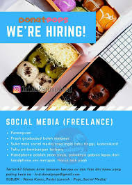 Daftar isi  show  contoh iklan media cetak 1. Lowongan Kerja Donat Pops Bandung April 2021 Info Loker Bandung 2021