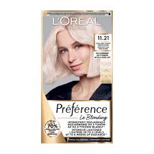 LOREAL PREFERENCE FARBA KOLORYZUJĄCA 11.12 BARDZO BARDZO JASNY CHŁODNY PERŁOWY  BLOND drogeriejasmin