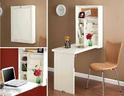 Fold Up Desks For The Homeschool Room Of Als Er Kinderen Komen Logeren Space Saving Furniture Convertible Desk Fold Down Desk