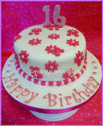 Maybe you would like to learn more about one of these? Simple 16th Birthday Cake Cake By Cakes By Lorna Cakesdecor