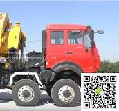 Beiben Truck Lorry Loading Crane All Wheel Drive off Road ...